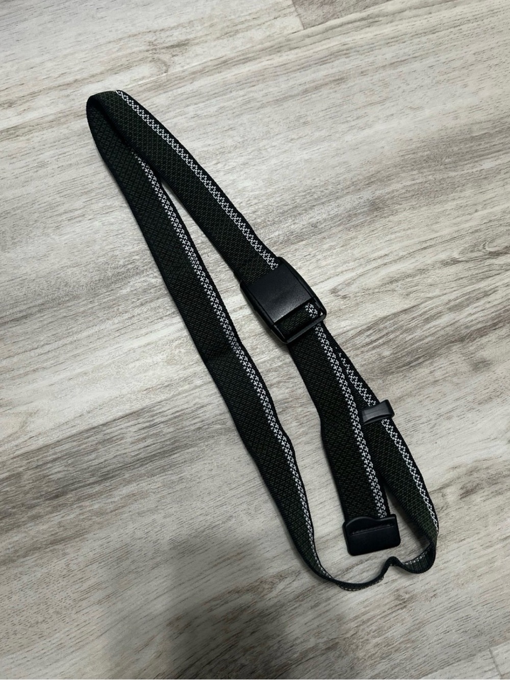 Adjustable Black Webbing belt Strap for Men